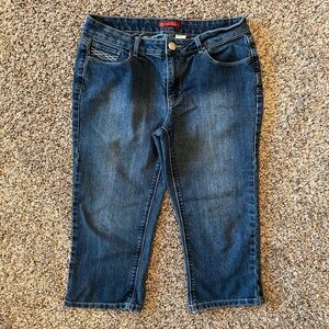 Dress Barn Capri Denim Jeans Women’s Size 10P 10 Petite Capris